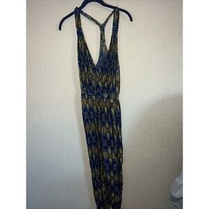 Charlie Jade Jumpsuit Romper Jumper Aztec Western Indie Hippie L T Back boho